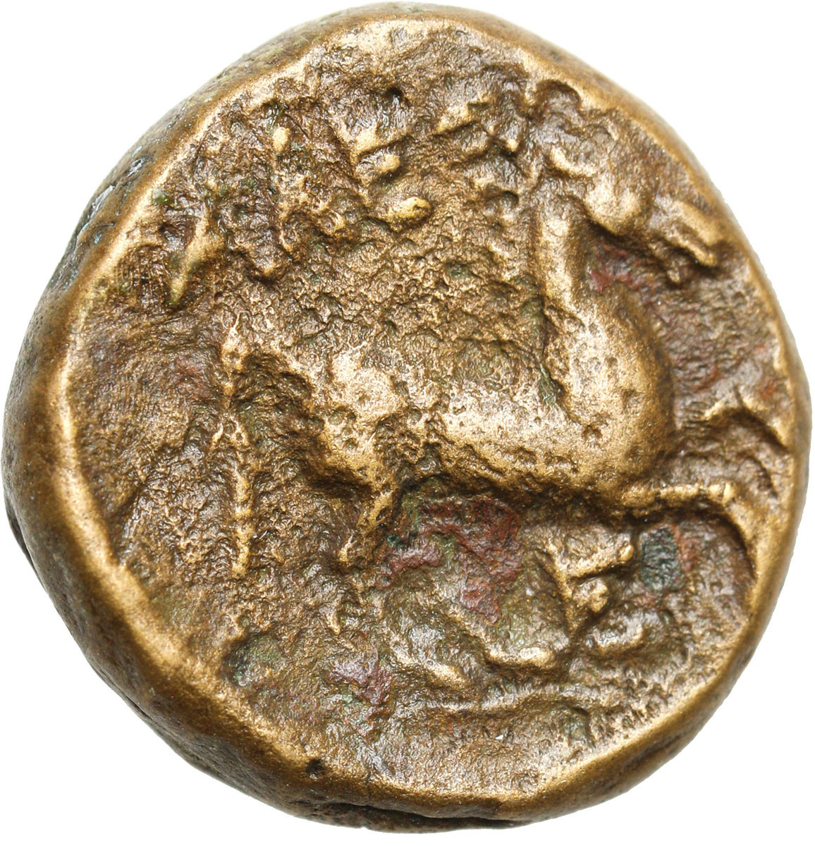 Grecja, Macedonia, AE 14 Aleksander III Wielki 336-323 p. n. e., Amfipolis lub Pella